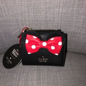Kate Spade Disney Collection Minnie Mouse Bow wallet